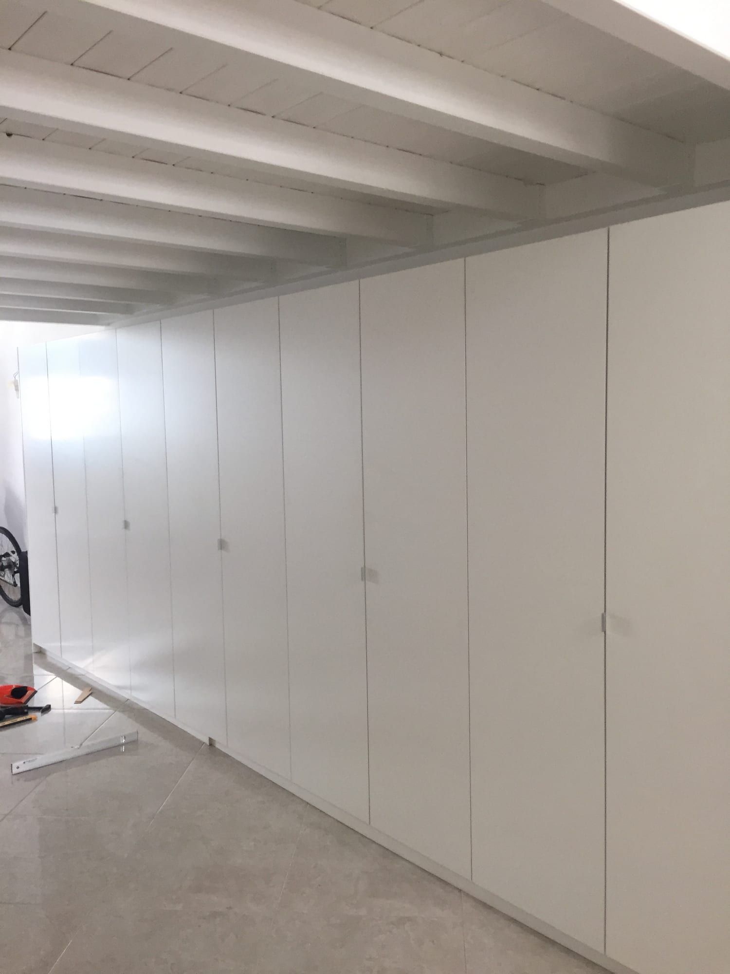 Portas convencionais — Casa com mezanino, 1